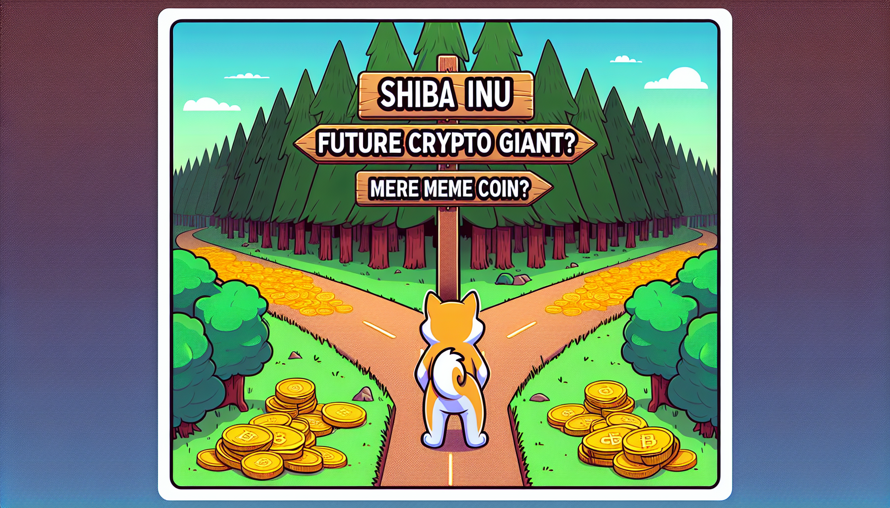Title: “Shiba Inu: Future Crypto Giant or Mere Meme Coin?”