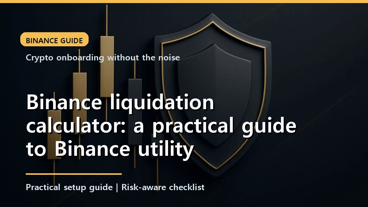 Binance Utility Guide: Liquidation Calculator Basics