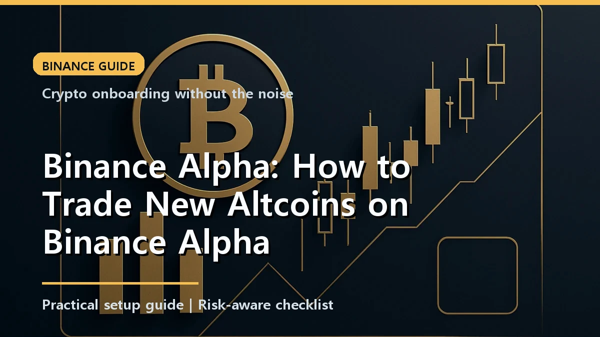 Binance Alpha: How to Trade New Altcoins on Binance Alpha
