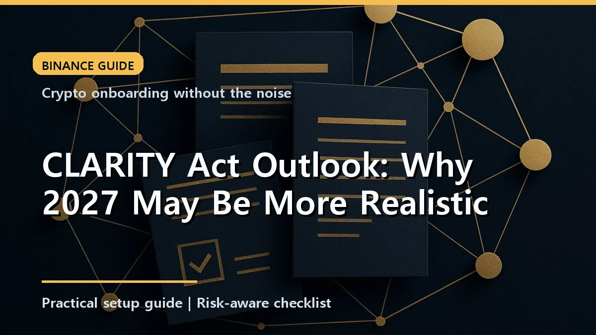 CLARITY Act Outlook: Why 2027 May Be More Realistic